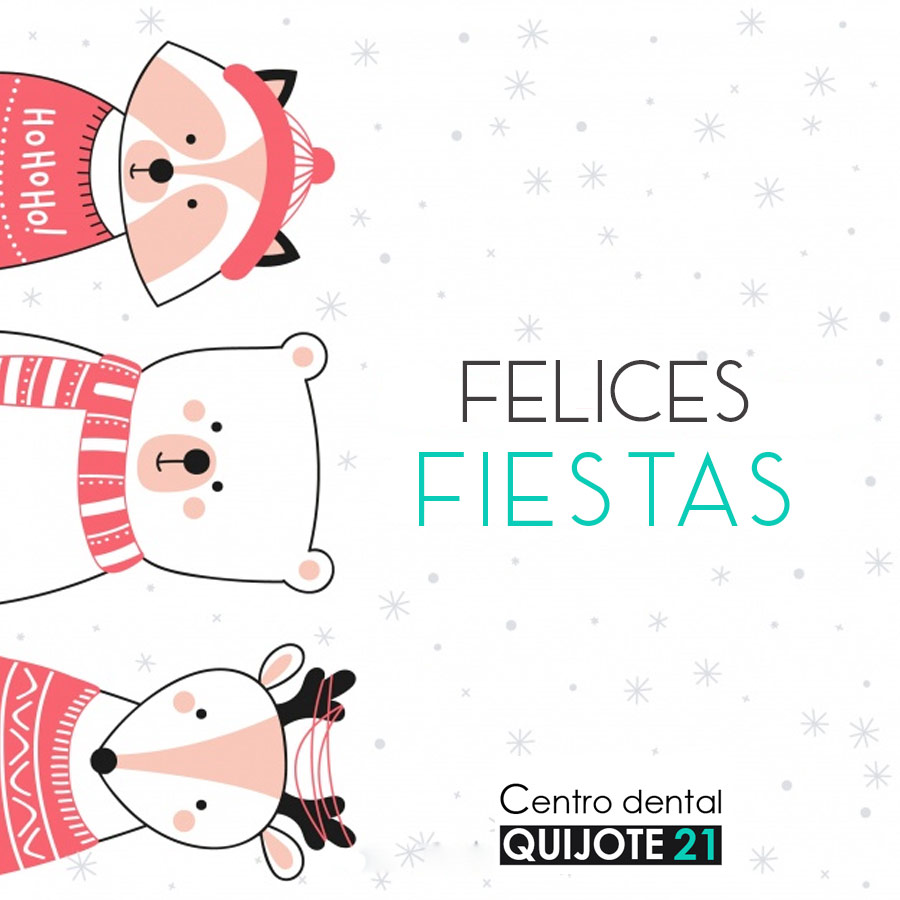 ¡Centro Dental Quijote 21 os desea unas felices fiestas!